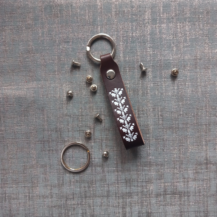 Breloc din piele naturală inspirat din tradițiile Maramureșului – Fcris [1]