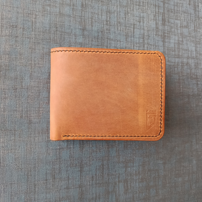 portofel din piele clasic ,minimalist,maro [1]