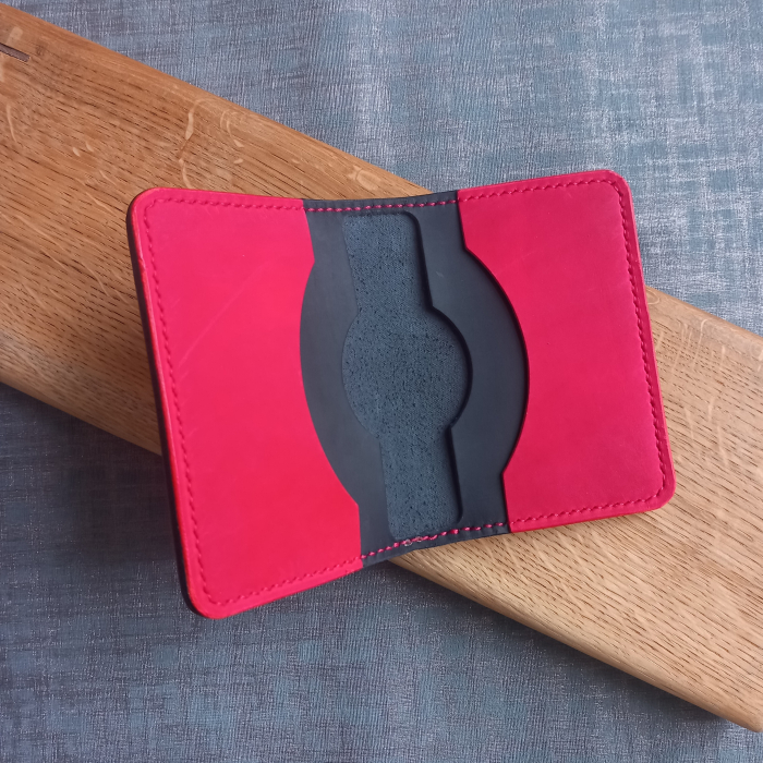 Portofel handmade din piele  naturala [3]