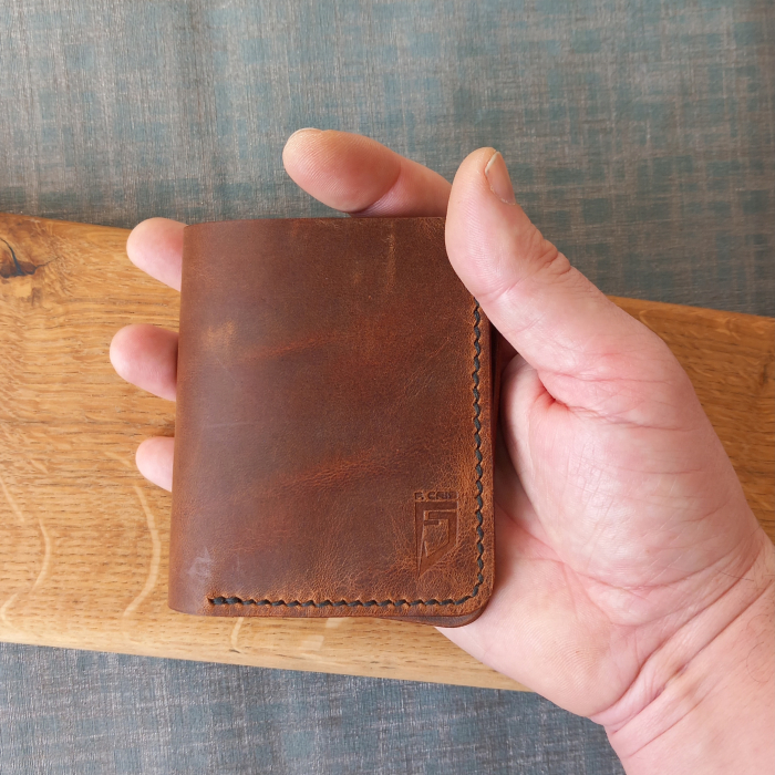 Portofel minimalist din piele – Slim & Util [4]