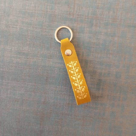 Promotie: -20% la 2 Produse - Breloc din piele naturală inspirat din tradițiile Maramureșului – Fcris