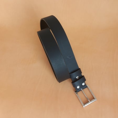 Curele - Curea din piele naturala,negru mat