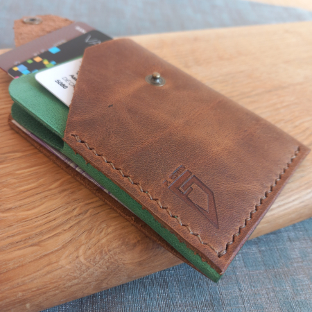 Portcard din piele cu închidere capsă pentru buletin CID [1]