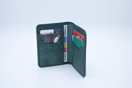 Portofel bărbătesc premium din piele italiană ortensia petrol – Fcris Handmade [4]