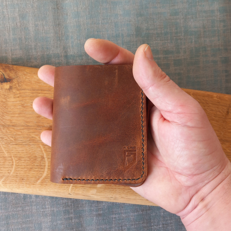 Portofel minimalist din piele – Slim & Util [3]