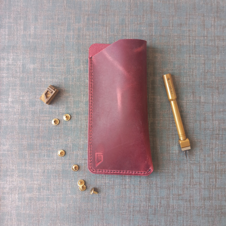 Accesorii diverse - toc-ochelari-din-piele-burgundi-fcris