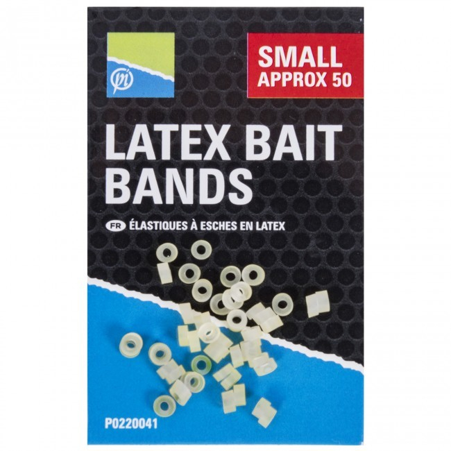 Benzi Elastice Preston Latex Bait Bands 50buc/plic [1]