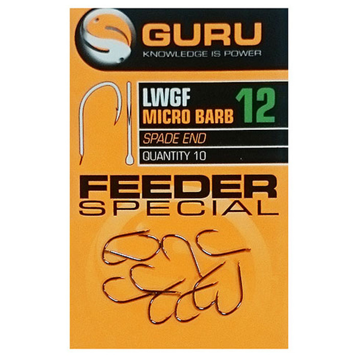 Carlige Guru LWGF Feeder Special Microbarbed Spade End 10buc/plic [1]