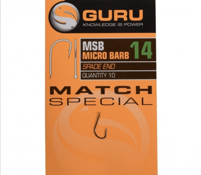 Carlige Guru MSB Micro Barbed 10buc/plic [1]