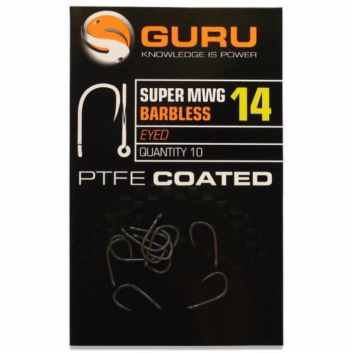 Carlige Guru Super MWG Barbless 10buc/plic [1]