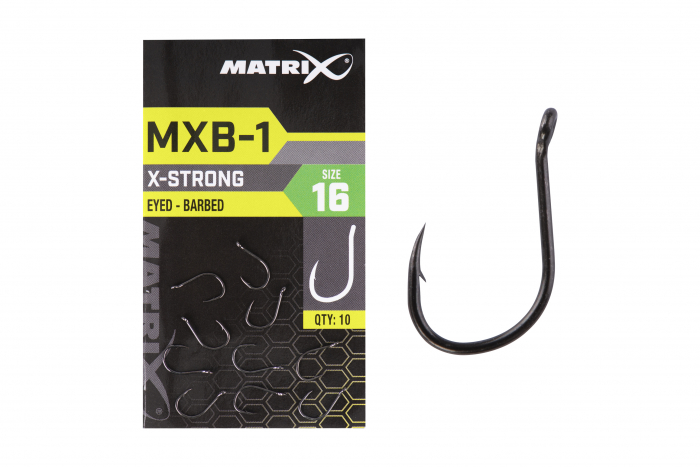 Carlige Matrix MXB-1 Barbed Eyed 10buc/plic [1]