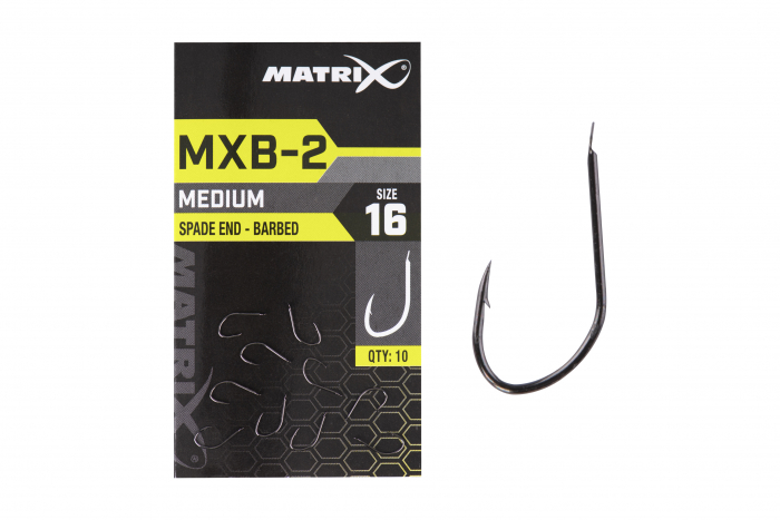 Carlige Matrix MXB-2 Barbed Spade End 10buc/plic [1]