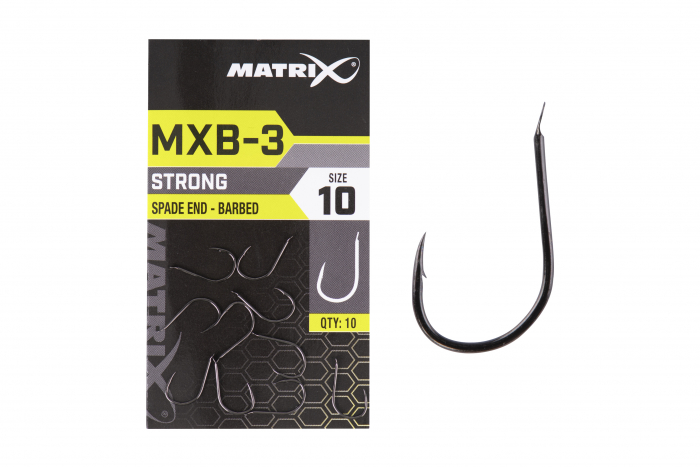 Carlige Matrix MXB-3 Barbed Spade End 10buc/plic [1]