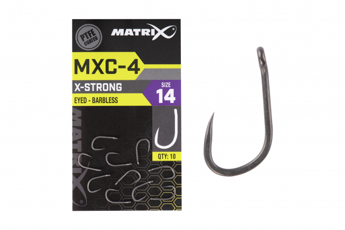 Carlige Matrix MXC-4 Barbless Eyed 10 buc/plic [1]