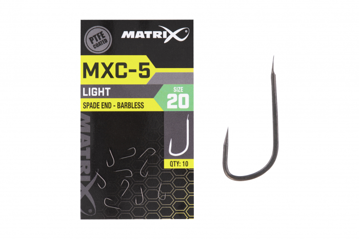 Carlige Matrix MXC-5 Barbless Spade End 10buc/plic [1]