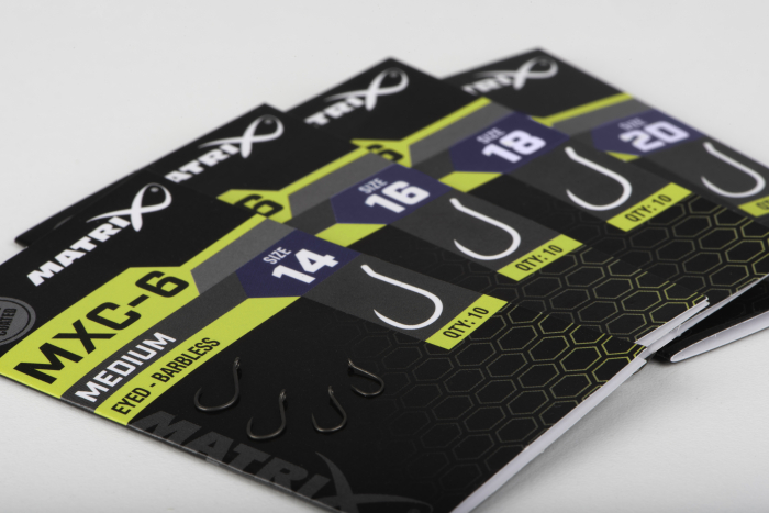 Carlige Matrix MXC-6 Barbless Eyed 10buc/plic [2]