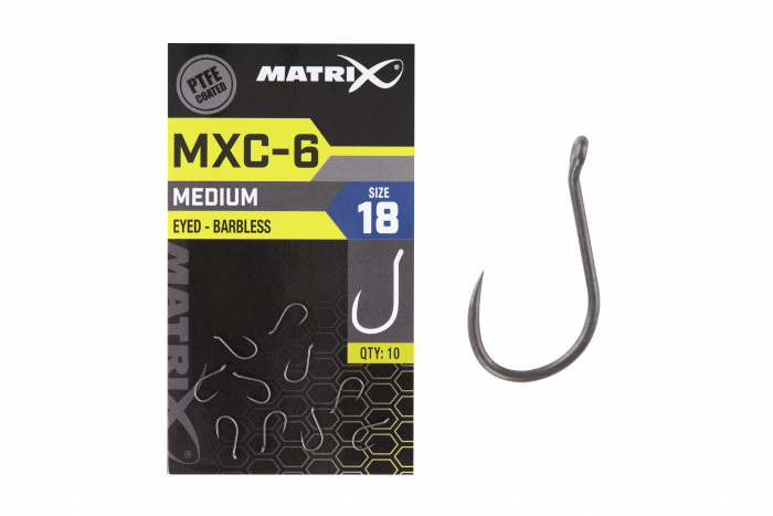 Carlige Matrix MXC-6 Barbless Eyed 10buc/plic [1]