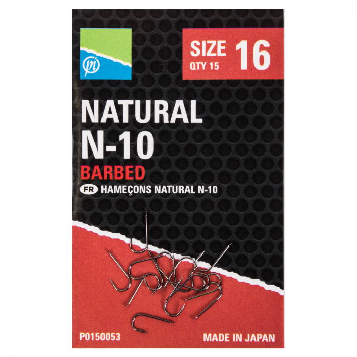 Carlige Preston Natural N-10 15buc/plic [1]