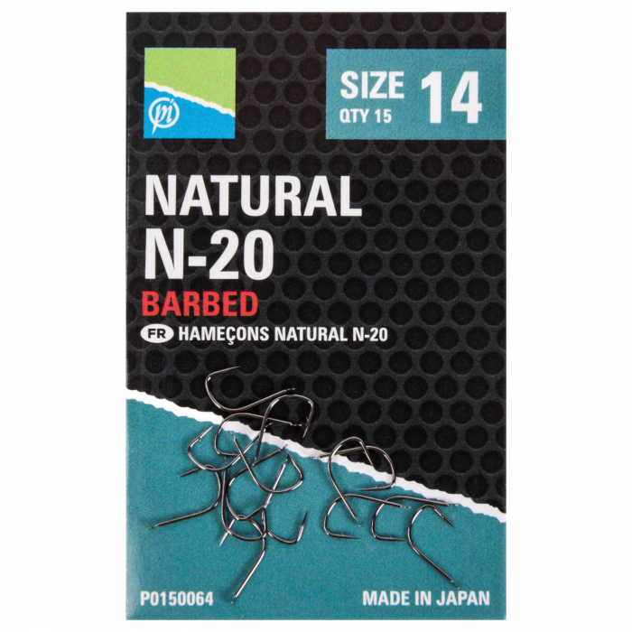 Carlige Preston Natural N-20 15buc/plic [1]