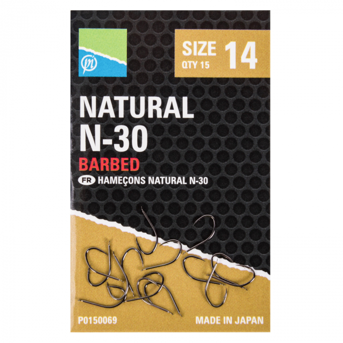 Carlige Preston Natural N-30 15buc/plic [1]