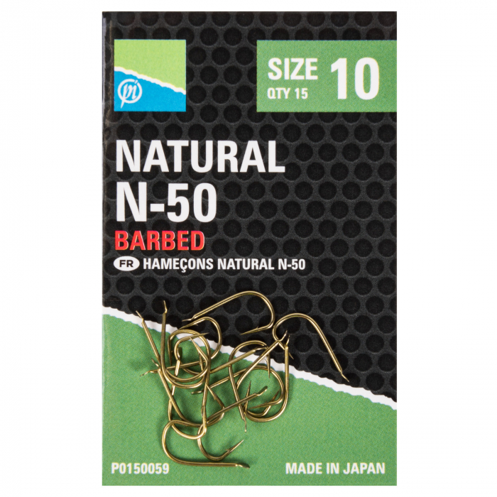 Carlige Preston Natural N-50 15buc/plic [1]