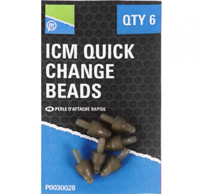 Conector Preston ICM Quick Change Beads 6buc/blister [1]