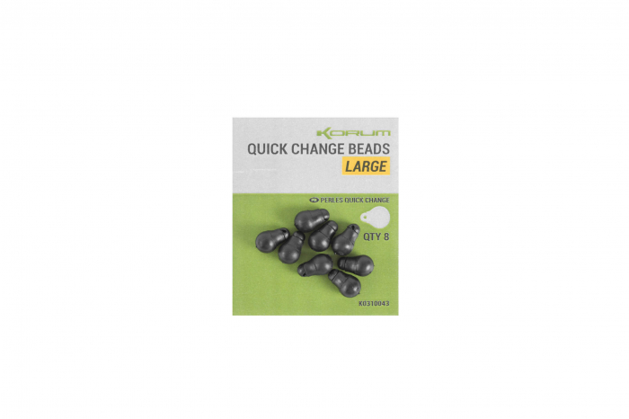 Conector Rapid Korum Quick Change Beads Negru [2]