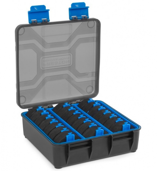 Cutie pentru Riguri Echipata cu Discuri EVA Preston Revalution Storage Box [1]
