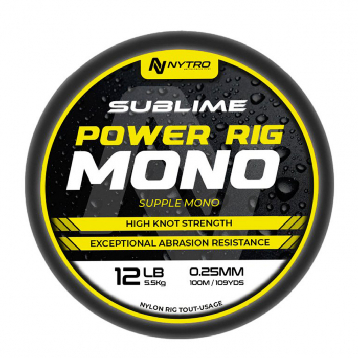 Fir Monofilament Nytro 100m Sublime Power Rig Mono [1]