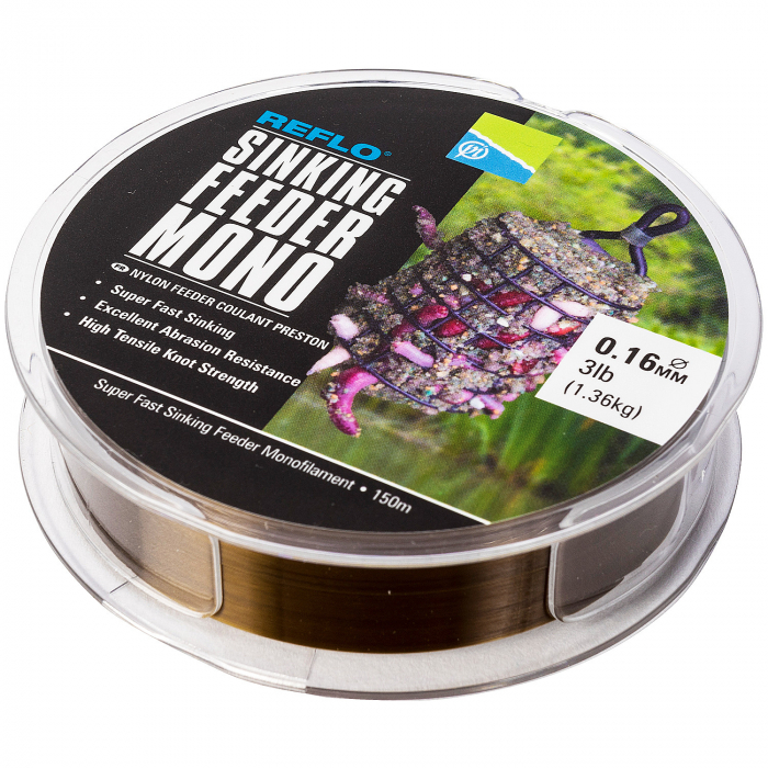 Fir Monofilament Preston Reflo Sinking Feeder 150m [2]