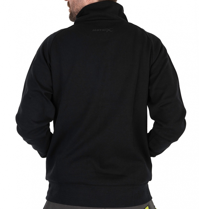 Hanorac Matrix Quarter Zip Sweat Black/Lime - Black Edition Range [2]