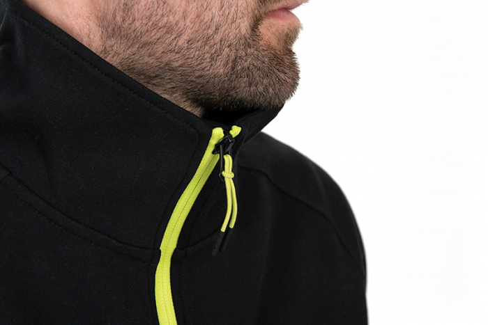 Hanorac Matrix Quarter Zip Sweat Black/Lime - Black Edition Range [5]