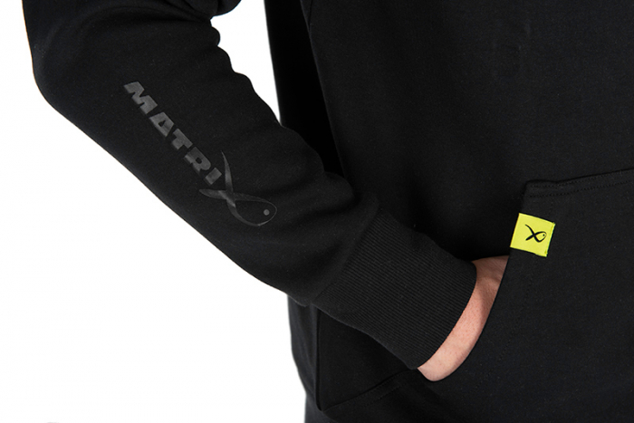 Hanorac Matrix Quarter Zip Sweat Black/Lime - Black Edition Range [6]