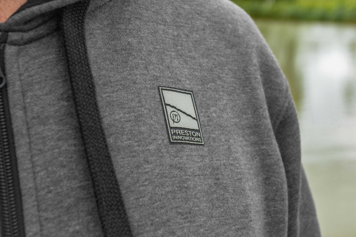 Hanorac Preston Grey Zip Hoodie [5]