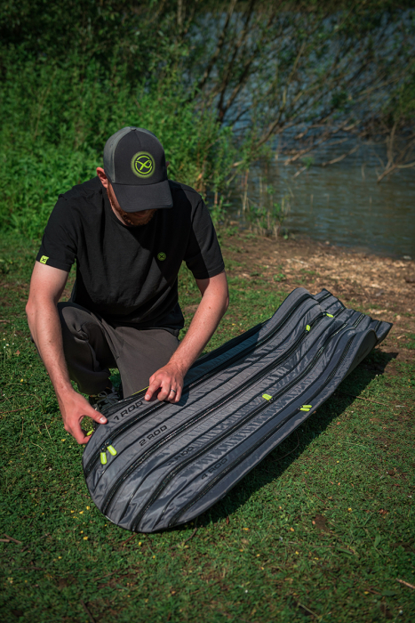Husa Lansete Matrix Ethos 4 Rod Holdall 4 Lansete + 4 Mulinete 195cm [12]