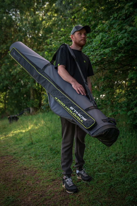 Husa Lansete Matrix Ethos 4 Rod Holdall 4 Lansete + 4 Mulinete 195cm [15]