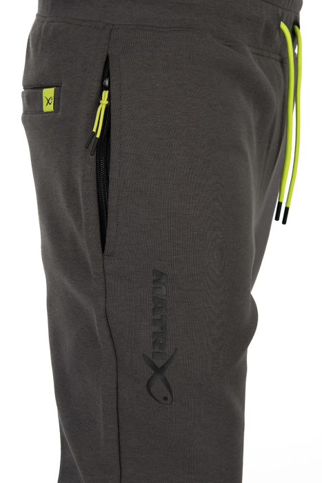 Pantaloni Matrix Joggers Grey/Lime - Black Edition Range [7]