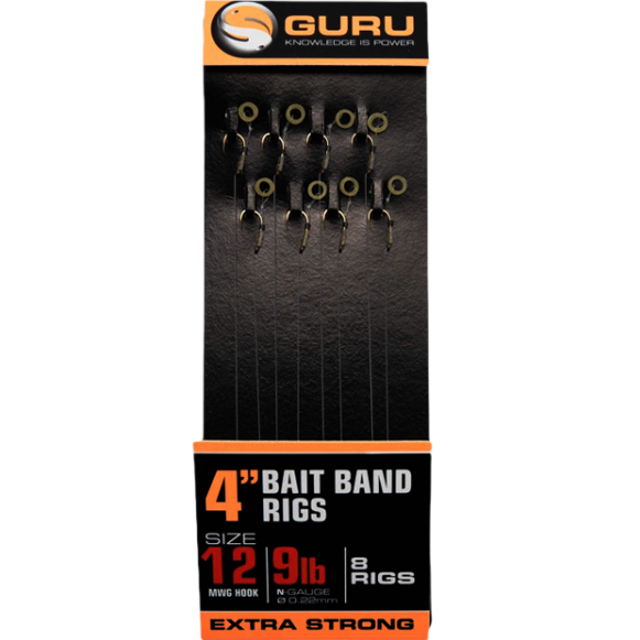 Riguri Guru MWG Bait Band Method Hair Rigs 10cm 8buc/plic [1]