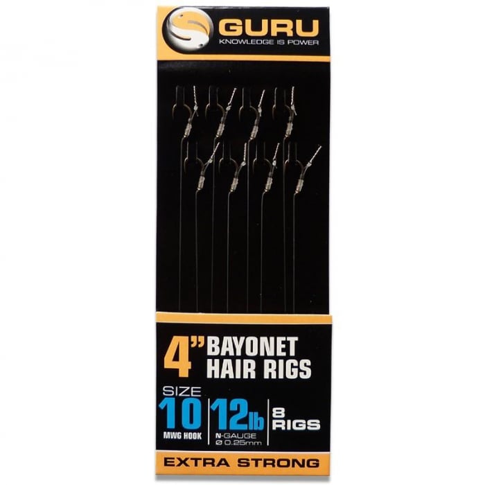 Riguri Guru Bayonets QM1 Hair Rigs 8buc/plic [1]