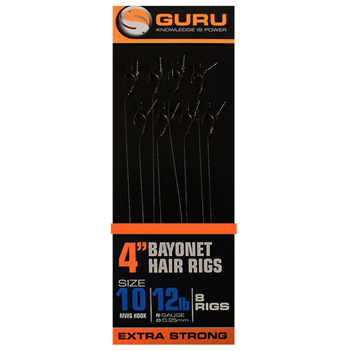 Riguri Guru MWG Bayonets Hair Rigs 10cm 8buc/plic [1]