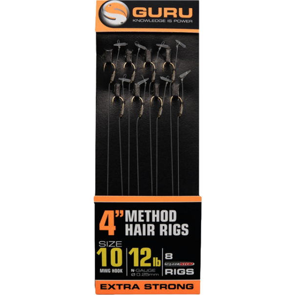 Riguri Guru MWG Speedstop Method Hair Rigs 10cm 8buc/plic [1]