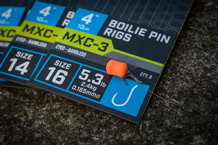 Riguri Matrix MXC-3 Barbless Boilie Pin 10cm 8buc/plic [5]