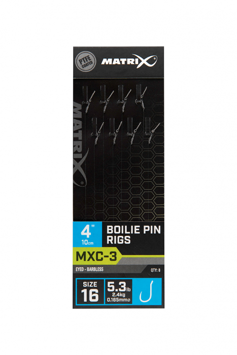 Riguri Matrix MXC-3 Barbless Boilie Pin 10cm 8buc/plic [1]