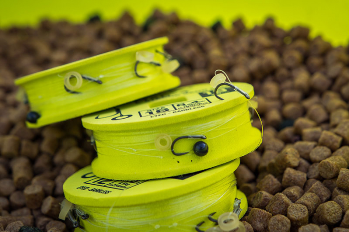 Riguri Matrix MXC-4 Barbless X-Strong Bait Band Rigs 45cm 8buc/rola [5]