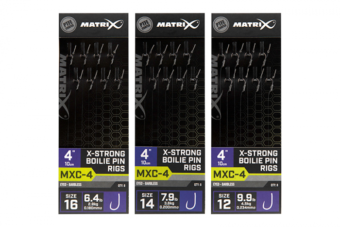 Riguri Matrix MXC-4 Barbless X-Strong Boilie Pin 10cm 8 buc/plic [2]