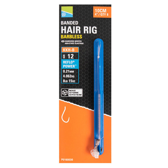 Riguri Preston KKH-B Banded Hair Rigs 8buc/rigleta [1]