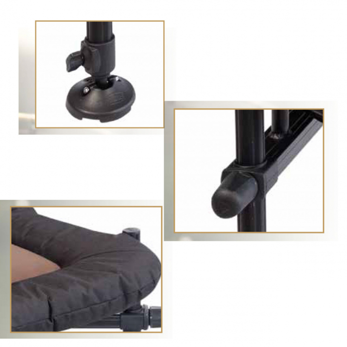 Scaun Pescuit Rive Siege D36 Black [2]