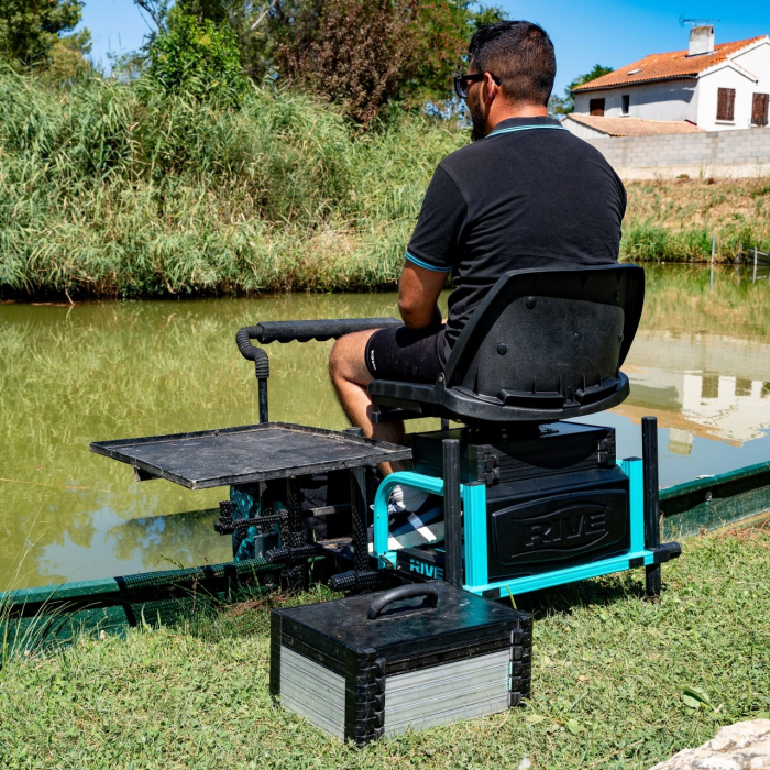 Scaun Rotativ Rive Black pentru Scaun Modular [2]