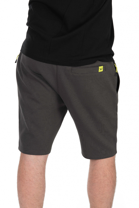 Pantaloni Scurti Matrix Joggers Black Edition Grey/Lime [4]