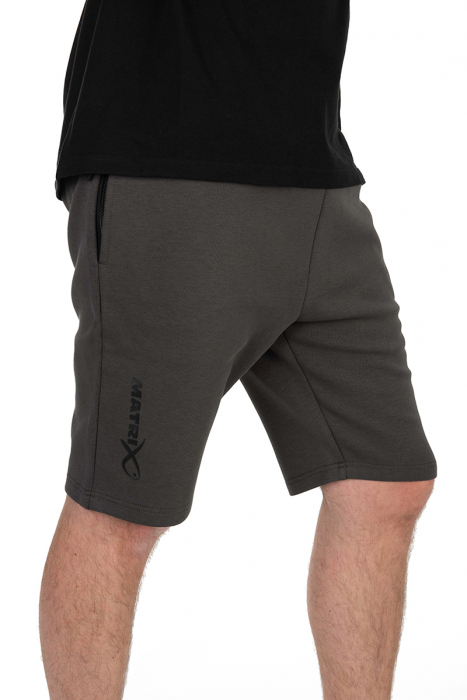 Pantaloni Scurti Matrix Joggers Black Edition Grey/Lime [3]
